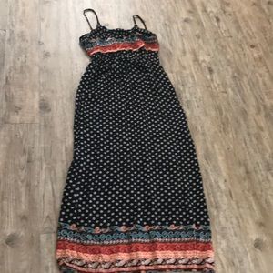 Pink rose brand maxi dress size M